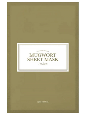 Успокаивающая тканевая маска для проблемной кожи с полынью