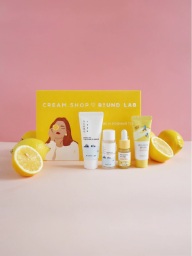 Набор миниатюр «Очищение и ровный тон»: пенка + тонер + сыворотка + крем