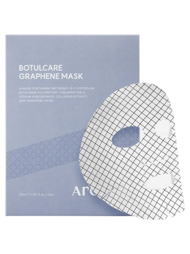 Графеновая маска «эффект микротоков» с ботулиническим пептидом и коллагеном