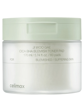 Успокаивающие тонер-пэды с кислотами и центеллой азиатской