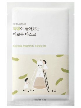 Питательная тканевая маска с чёрной соей