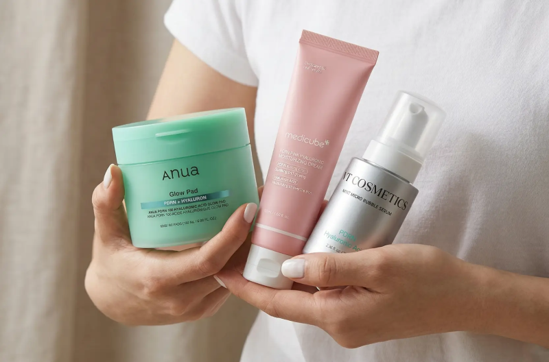 Магнит для влаги: как гиалуроновая кислота поит кожу