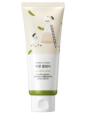 Питательная пенка-скраб на основе соевых бобов