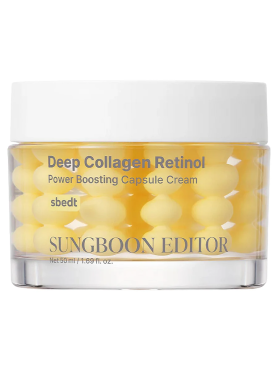 Капсульный крем с коллагеном и спикулами для упругости и сияния кожи