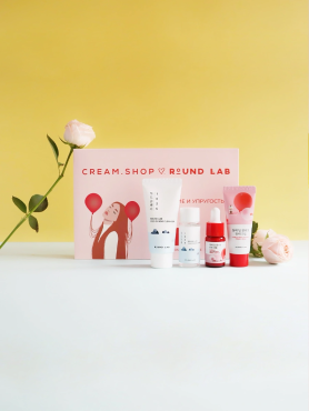 Набор миниатюр «Очищение и упругость»: пенка + тонер + сыворотка + крем