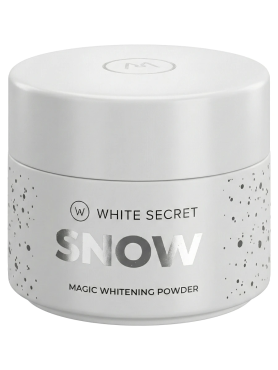 Отбеливающий порошок для ежедневной чистки и мягкой полировки зубов