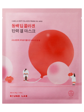 Гидрогелевая маска с экстрактом камелии и коллагеном