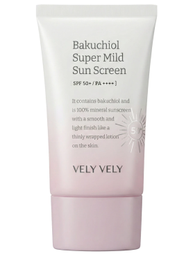 Супермягкий солнцезащитный крем с бакучиолом для чувствительной кожи