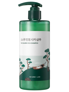 Успокаивающий шампунь для волос с экстрактами сосны и центеллы