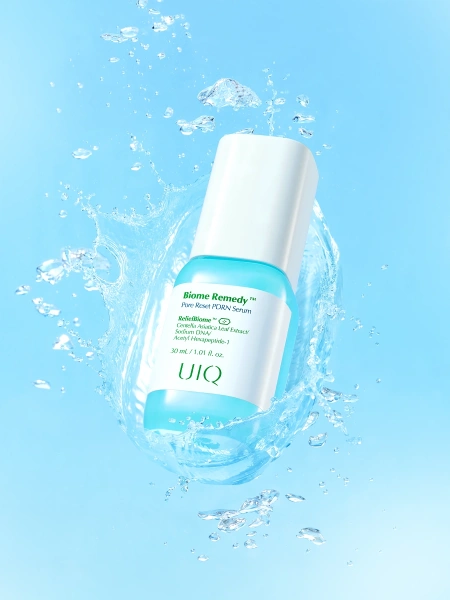 UIQ Охлаждающая сыворотка с ПДРН для сужения пор Biome Remedy Pore Reset PDRN Serum 30 мл фото 4