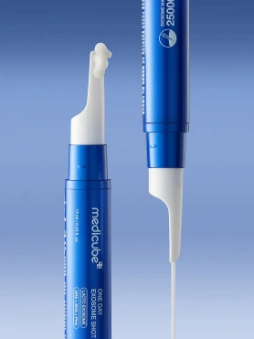 Точечная сыворотка-бустер с экзосомами и спикулами для сужения пор