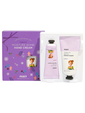Набор увлажняющих кремов для рук с лавандой Fascy Lab Violet Moisture Bomb Hand Cream Set - купить 850 ₽ 