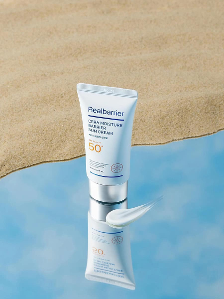 Real Barrier Барьерный солнцезащитный крем SPF50 Cera Moisture Barrier Sun Cream 50 мл фото 1