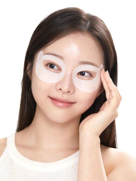 Тканевые патчи для век с кофеином и пептидами