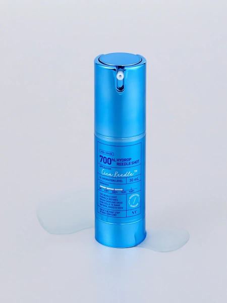VT Cosmetics Ультраувлажняющая cыворотка с микроиглами и гиалуроновой кислотой 700hL Hydrop Reedle Shot 30 мл фото 4