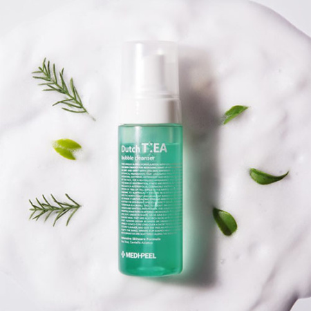 Medi-Peel Мягкая пенка-мусс с экстрактом чайного дерева Dutch Tea Bubble Cleanser 160мл фото 1