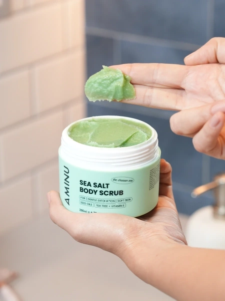 Aminu Скраб для тела с морской солью Sea Salt Body Scrub 200 мл фото 1