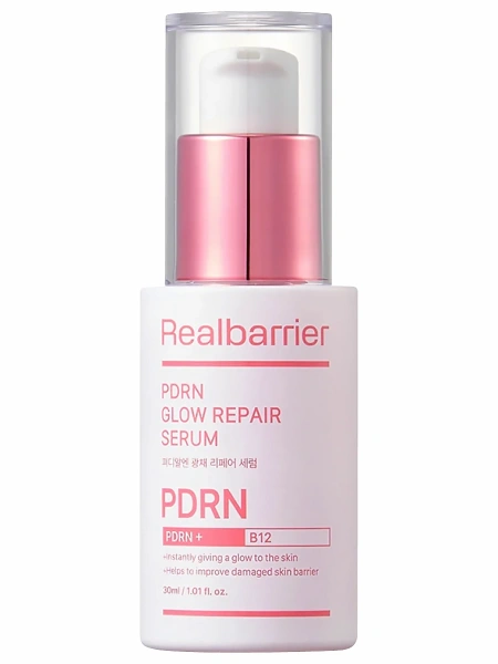 Real Barrier Восстанавливающая сыворотка с ПДРН и экзосомами для сияния кожи PDRN Glow Repair Serum 30 мл