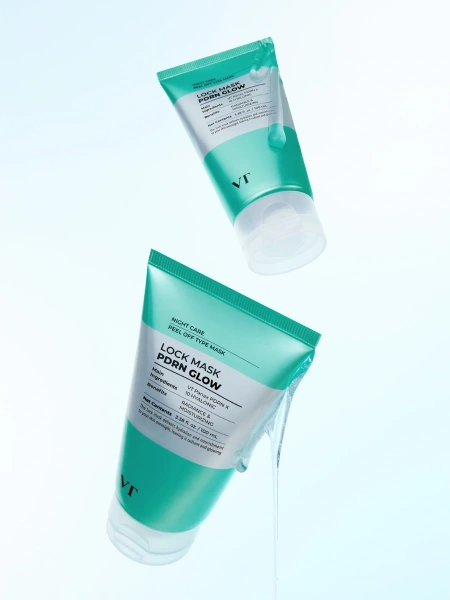 VT Cosmetics Ночная маска-плёнка с ПДРН для глубокого увлажнения и сияния кожи PDRN Glow Lock Mask 100 мл фото 1