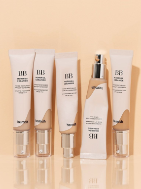Увлажняющий BB-крем с керамидами – 21С тон Heimish Moringa Ceramide BB Cream SPF30 - купить 1 990 ₽ 