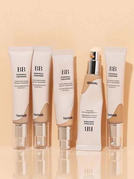 Heimish Увлажняющий BB-крем с керамидами – 23С тон Moringa Ceramide BB Cream SPF30 30 мл фото 1