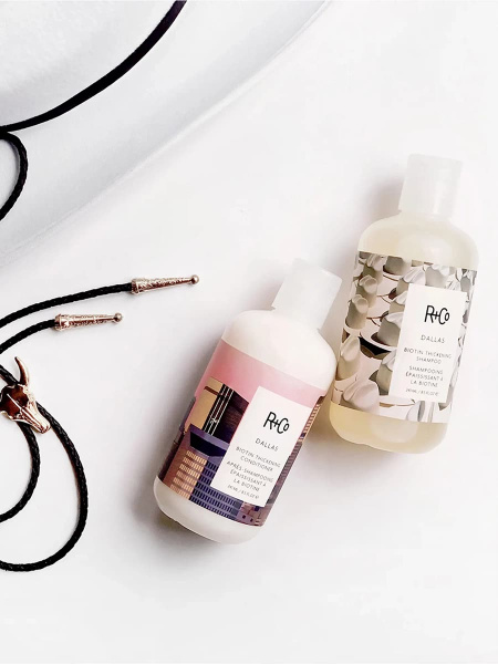 R+Co Кондиционер для объема с биотином «Даллас» Dallas Biotin Thickening Conditioner 241 мл фото 4