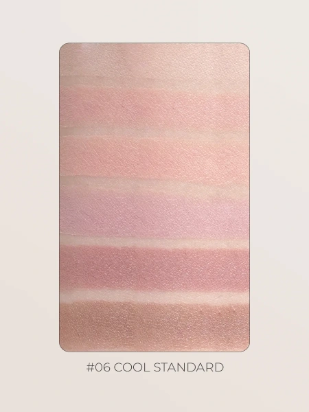 BBIA Палетка теней для глаз – холодный розовый Ready To Wear Eye Palette – 06 Cool Standard 5 гр фото 2