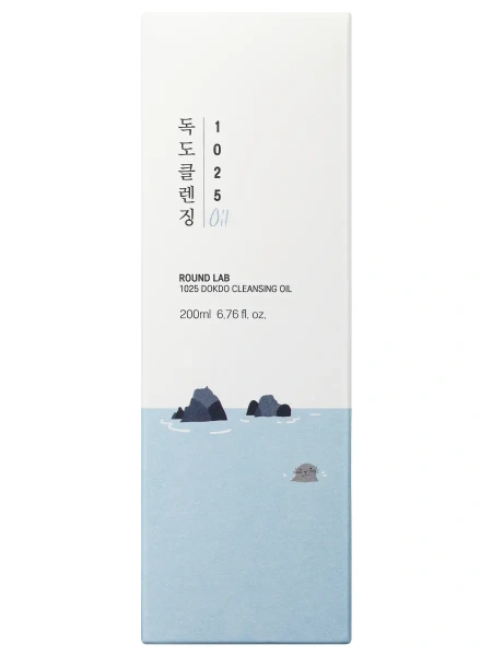 Round Lab Легкое гидрофильное масло с морской водой 1025 Dokdo Cleansing Oil 200 мл фото 8