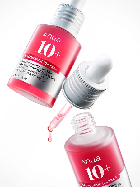 Anua Осветляющая сыворотка с транексамовой кислотой и ниацинамидом Niacinamide 10% + TXA 4% Serum 30 мл фото 4