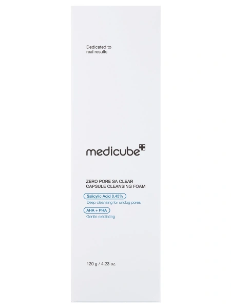 Medicube Капсульная пенка с экзосомами и кислотами для глубокого очищения пор Zero Pore Clearing Capsule Cleansing Foam 120 гр фото 8