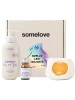 somelove Подарочный набор: гель для душа + эфирное масло + аромалампа Smells Like Holidays 250+10 мл