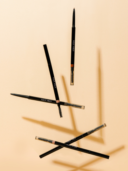 Vely Vely Карандаш для бровей из микрофибры – шоколадный Microfiber Brow Pencil – Choco B 0.09 гр фото 3