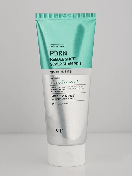 VT Cosmetics Шампунь с ПДРН и микроиглами против выпадения волос PDRN Reedle Shot Scalp Shampoo 200 мл фото 2