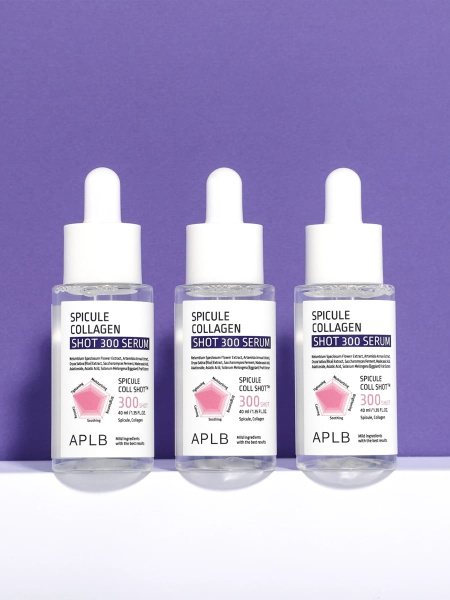 APLB Лифтинг-сыворотка со спикулами и коллагеном Spicule Collagen Shot 300 Serum 40 мл фото 4