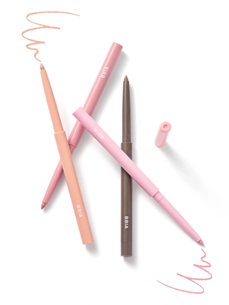 BBIA Гелевая подводка для глаз – пастельно-розовый Last Auto Gel Eyeliner – 24 Rosy Pastel 0.3 гр фото 4