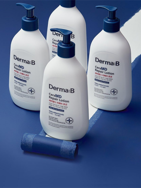 Derma:B Восстанавливающий липосомальный лосьон для тела с керамидами CeraMD Repair Lotion 400 мл фото 4