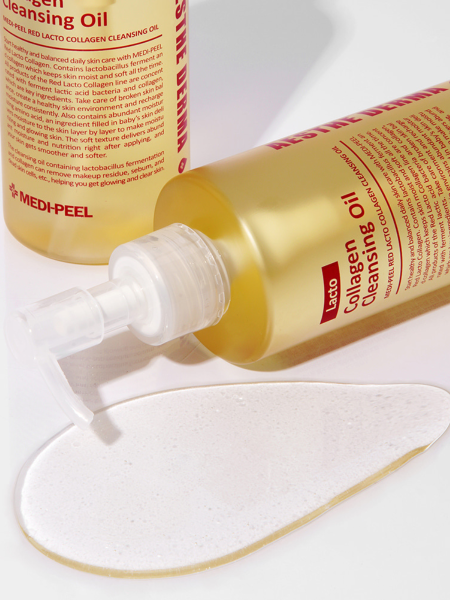 Medi-Peel Гидрофильное масло с лактобактериями и коллагеном Red Lacto Collagen Cleansing Oil 200мл фото 1
