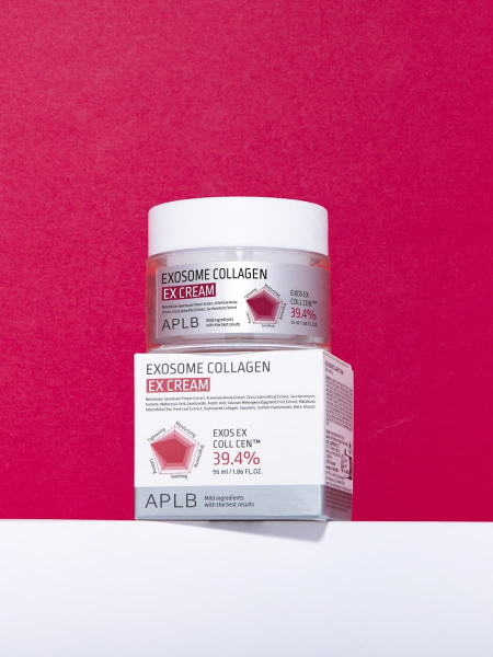 APLB Крем для лица с экзосомами и коллагеном Exosome Collagen EX Сream 55 мл фото 4