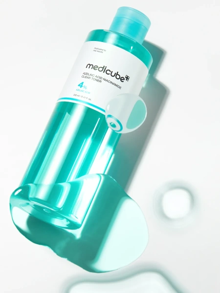 Medicube Очищающий тонер с 4% азелаиновой кислоты Azelaic Acid Niacinamide Clear Toner 250 мл фото 1