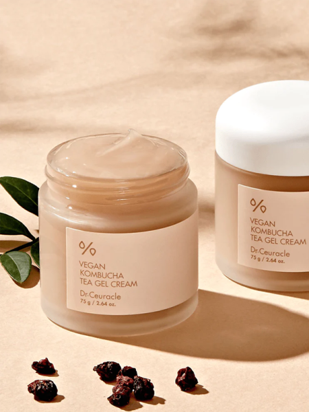 Dr. Ceuracle Гель-крем с чаем комбуча Vegan Kombucha Tea Gel Cream 75 гр фото 4