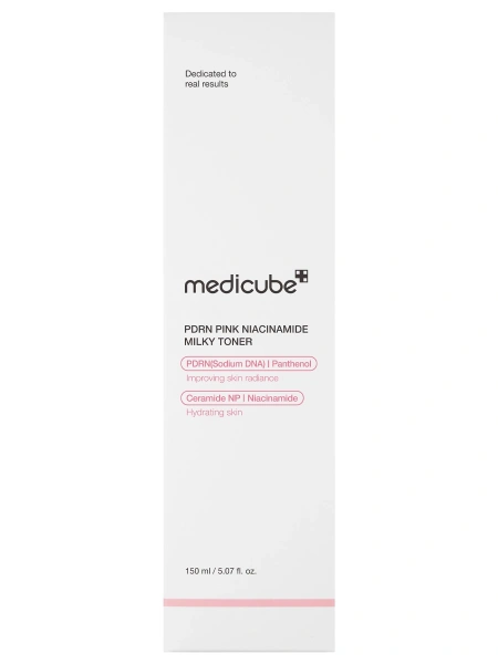 Medicube Молочный тонер с ПДРН и ниацинамидом PDRN Pink Niacinamide Milky Toner 150 мл фото 7