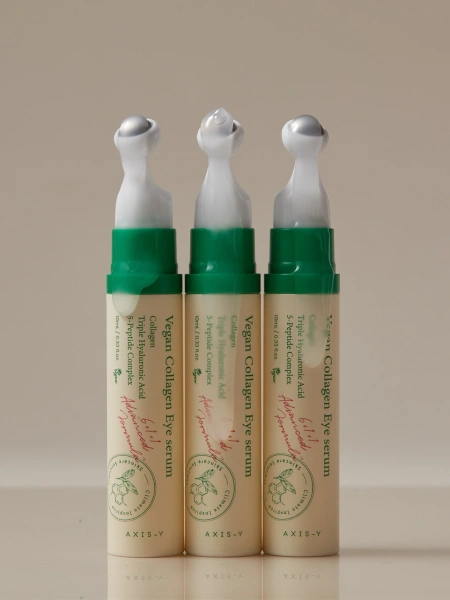 Axis-y Пептидная сыворотка для век с коллагеном Vegan Collagen Eye Serum 10 мл фото 5