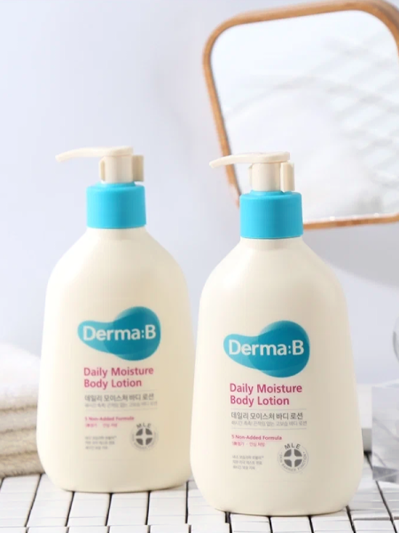 Derma:B Ламеллярный увлажняющий лосьон для тела Daily Moisture Body Lotion 400 мл фото 4