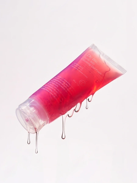 Dr. Bio Очищающий гель-желе для чувствительной кожи Berry Jelly Cleansing Gel Foam 200 гр фото 6