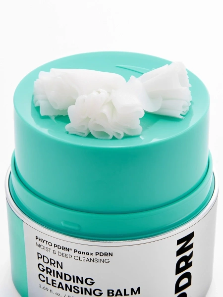 VT Cosmetics Гидрофильный бальзам с ПДРН для глубокого очищения и сияния кожи PDRN Grinding Cleansing Balm 50 мл фото 4