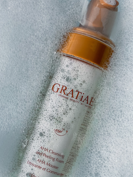 Gratiae Очищающая пенка-мусс с кислотами AHA Cleansing And Peeling Foam 150 мл фото 1