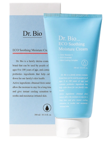 Dr. Bio Успокаивающий увлажняющий крем с лактобактериями ECO Soothing Moisture Cream 300 мл