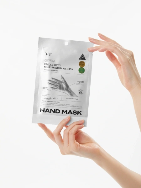 VT Cosmetics Увлажняющая маска-перчатки для рук Reedle Shot Nourishing Hand Mask 16 мл фото 8