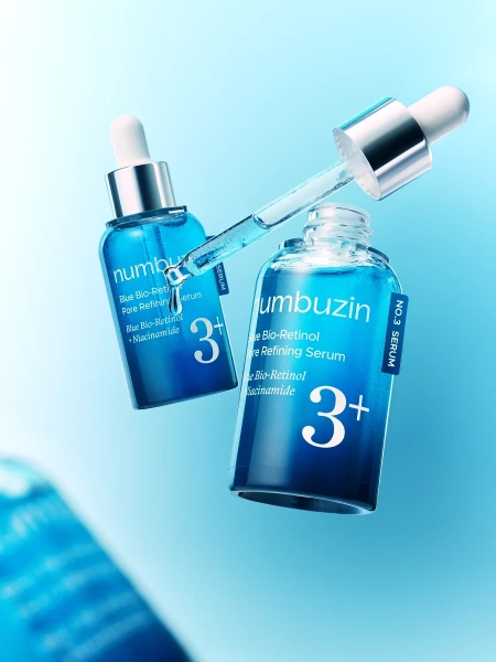 Numbuzin Сыворотка с ретинолом для сужения пор No.3 Blue Bio-Retinol Pore Refining Serum 30 мл фото 1