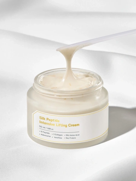 Sungboon Editor Лифтинг-крем с пептидами и золотом Silk Peptide Intensive Lifting Cream 50 мл фото 1